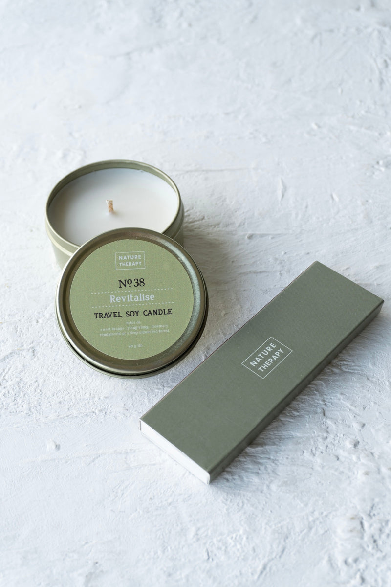 No. 38 Revitalise Travel Candle Tin