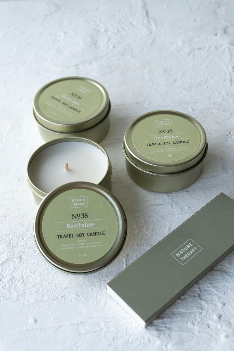 No. 38 Revitalise Travel Candle Tin