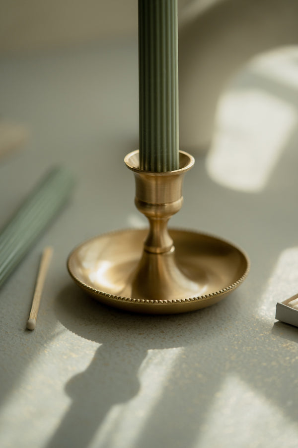 Brass Candlestick Holder